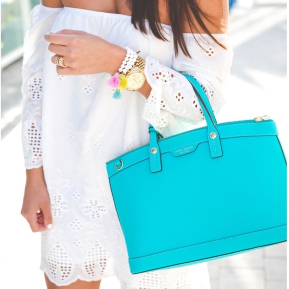 4SI3NNA White Off The Shoulder Eyelet Mini Dress - Picture 4 of 13